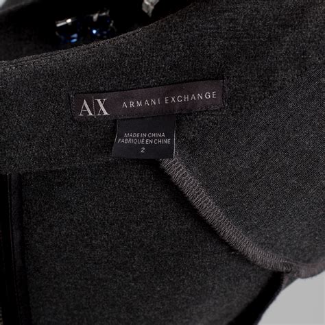 is armani exchange made in china